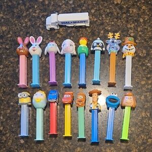 PEZ Candy Dispenser Assortment - Multi-Color Character Set
